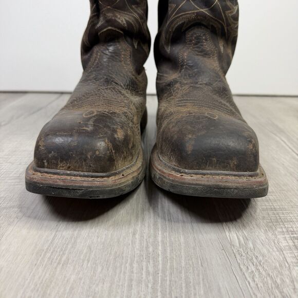 Ariat Workhog Work Boots Mens 12 B Square Toe Waterproof Composite Toe Safety A main image 10